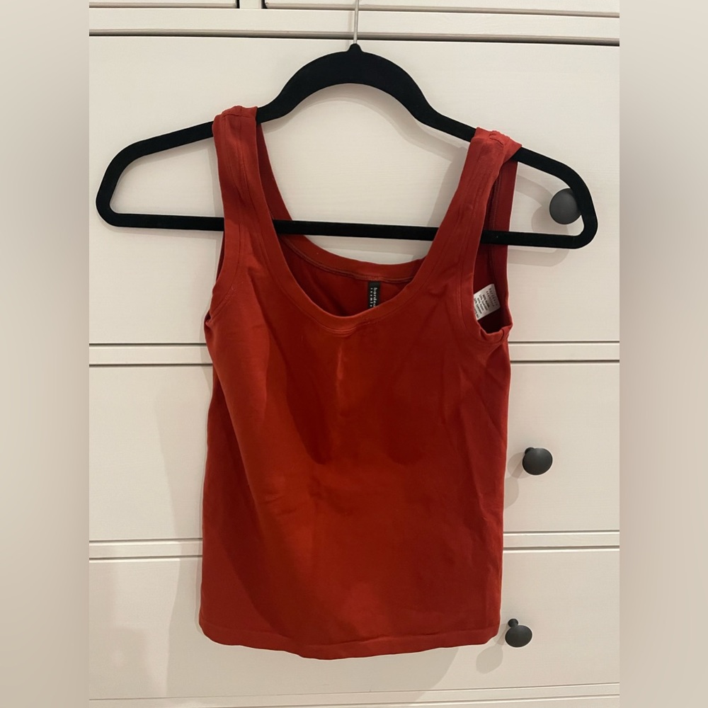Bordeaux Seamless Tank Top